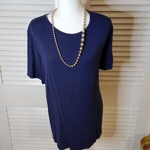 NWOT Never Worn Nine West Navy Blue 2X Tee